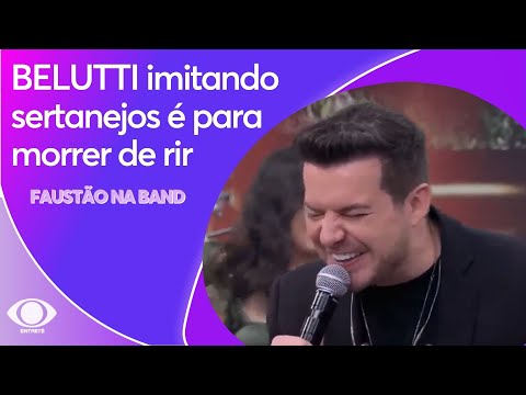 Belutti imitando sertanejos