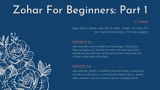 Zohar For Beginners: Part 1