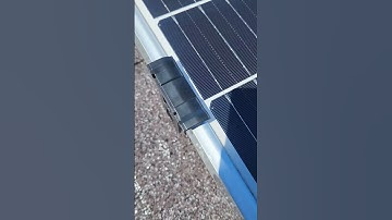 Solar Siphon Clips Drain Water from Solar Panels Quickly