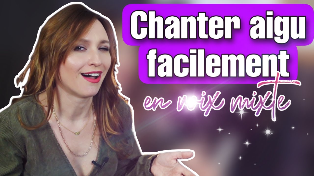 Tu FORCES toujours ta VOIX ? / Comment trouver sa VOIX MIXTE et CHANTER  aigu sans effort ? Exercice