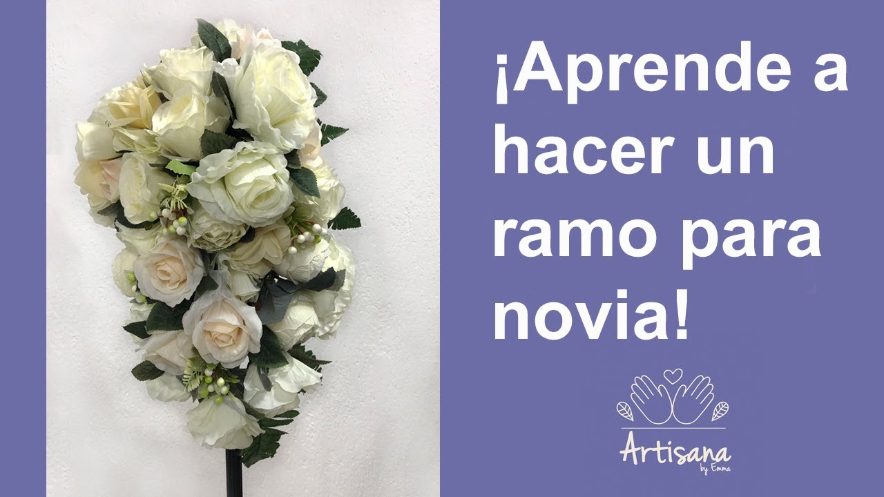 ¡Aprende a hacer un ramo de novia!