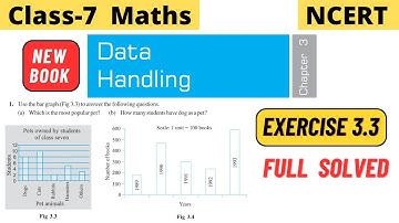 Class 7 Maths Chapter 3 Data Handling NCERT Exercise 3.3 full solved #class7maths