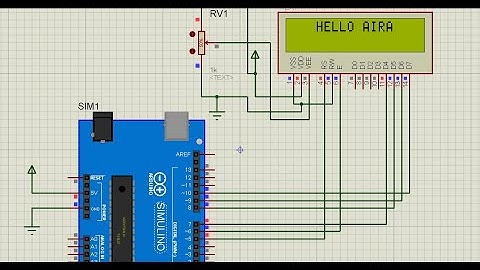 How to show your name in a Lcd screen with Arduino