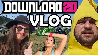 DOWNLOAD FESTIVAL 2023 FULL CAMPING VLOG |  MUSIC AND DEBAUCHERY
