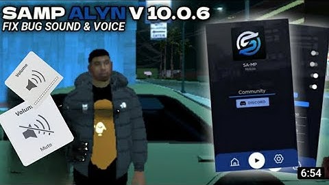 How to fix bug sound  ALYN (vehicle)/ voice samp #GTAMO