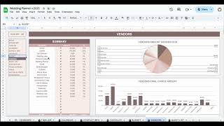 How to Use Wedding Spreadsheet | Detailed Instrcutions