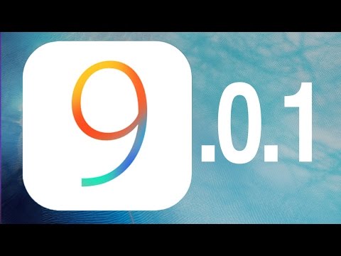 iOS 9.0.1 iPhone iPad iPod으로 업데이트하는 방법