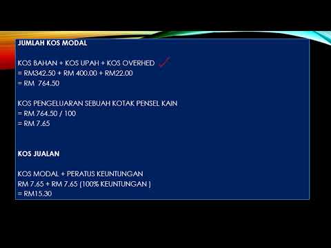 Video: Bagaimana Untuk Menganggarkan Kos Bahagian