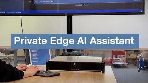 Embedded World 2024 - Private Edge AI Assistance