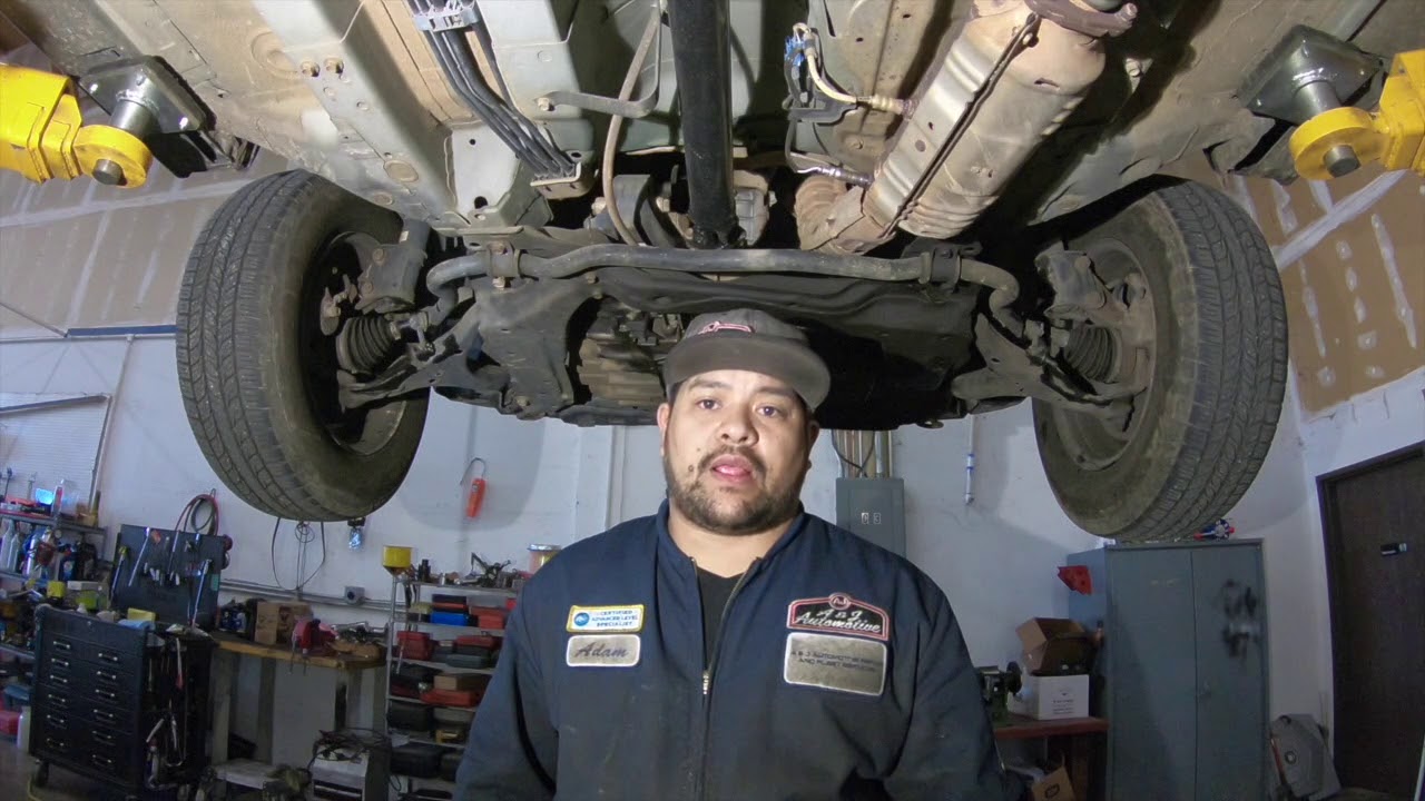 2003 Honda CRV Sway Bar Links - YouTube