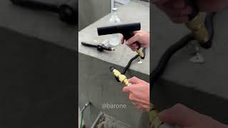 Essa pistola transforma qualquer mangueira em uma Vap de alta pressão Essa pistola transforma qualquer mangueira em uma Vap de alta pressão