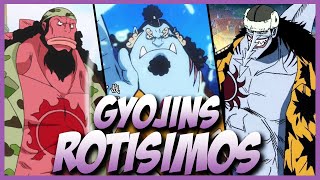 Los 7 GYOJIN Más PODEROSOS de la HISTORIA en One Piece