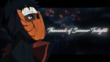 『 THOUSANDS OF SUMMER TWILIGHTS 』Konan vs Obito「SAD/EDIT」HD + Free Project File/Preset?