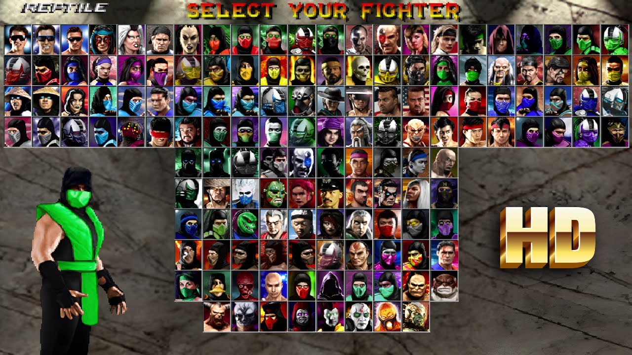 Mortal Kombat Project - Expanded Plus Ultimate (релиз 2026 г.) Рептилия MK1