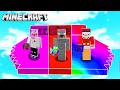 1v1v1 LUCKY BLOCK Bedwars in Minecraft