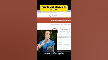 How to get started in Scrum