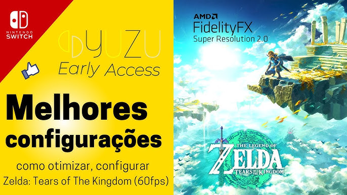 🤓 Yuzu Nova Tradução - Zelda tears of the kingdom