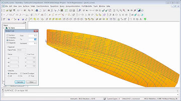 AVEVA Lines - Generating Definition from an Existing Surface - Importing a Surface To Lines