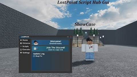 Roblox LostPoint Script Hub Gui ShowCase  V13