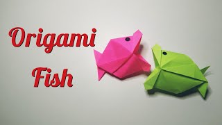 Origami Fish - Gấp con cá đơn giản