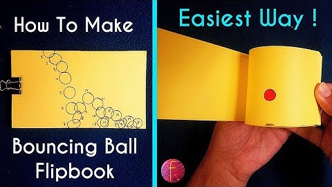 How To Make Falling Ball Flipbook (Easiest Method) - Mr Flip