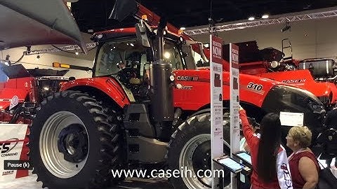 CaseIH Magnum and Steiger Tractors Now Have 2000 Hour/3 Year Full Warranty