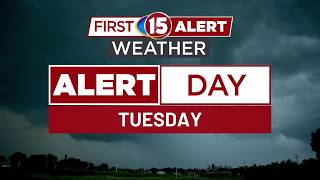 Brian Doogs 4:30 p.m. Monday - Tracking severe weather chances heading into Tuesday