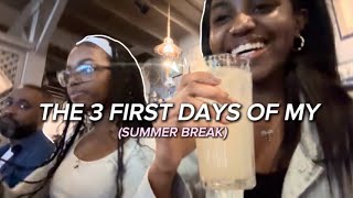 The First 3 Days Of My Summer! Restaurant, baking, more packages, and complete chaos!