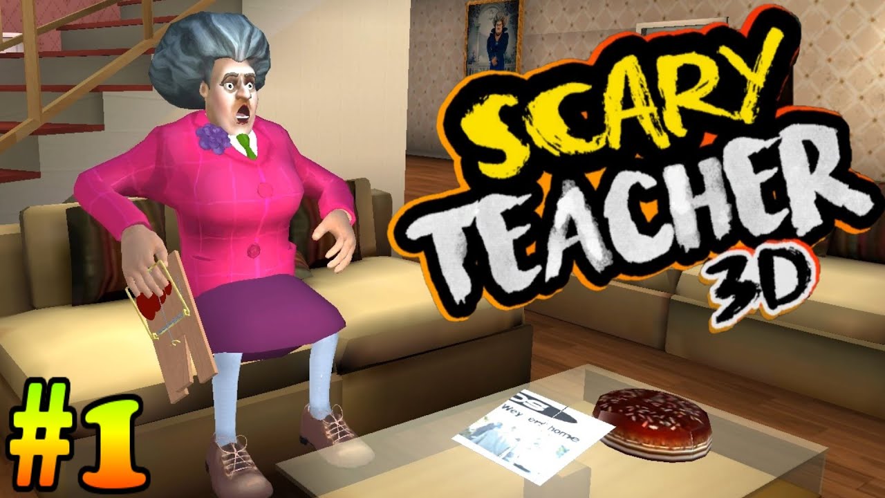 Scary Teacher 3D Game Video  Most Scary Teacher Episode 1 Level