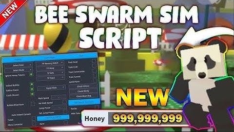 *NEW* Bee Swarm Simulator Script (PASTEBIN 2023) (AUTOFARM, AUTO DIG, AVOID/KILL MOBS, SPEED )