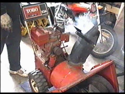 Toro Snowblower Auger Bushing Repair Part 4/4 - YouTube wiring diagram for snow blower 