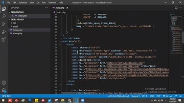 CSV excel web insert new row and view example - php native | Arabic :)