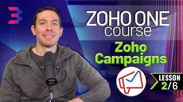 Zoho Campaigns - Basic Settings - Zoho One Course - Chapter 4, Lesson 2
