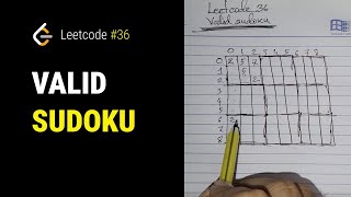 Valid sudoku - Leetcode 36 - in python for beginners