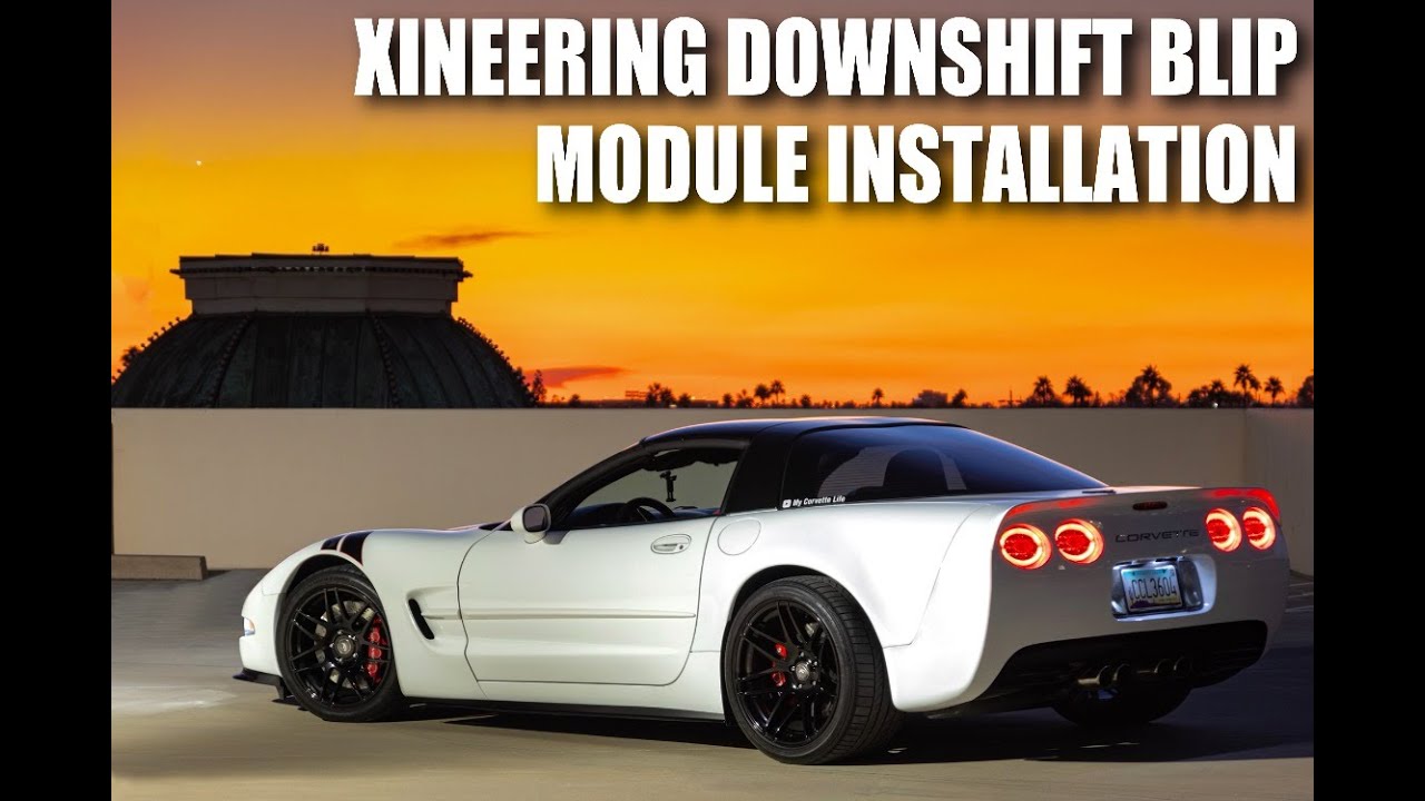 Xineering Downshift Blip Module Installation YouTube