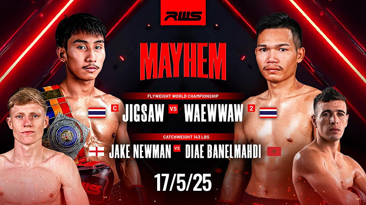 Full Event | RWS Fight Night | 17/5/2025