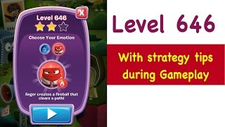 Inside Out Thought Bubbles - Level 646 - Tips and Strategy Gameplay Walkthrough Youtube No Boosters