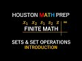 Understanding Sets and Set Operations