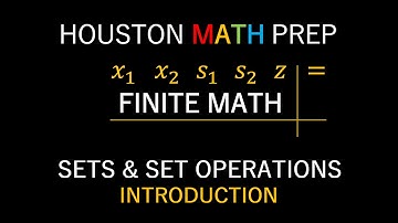 Sets & Set Operations (Introduction)