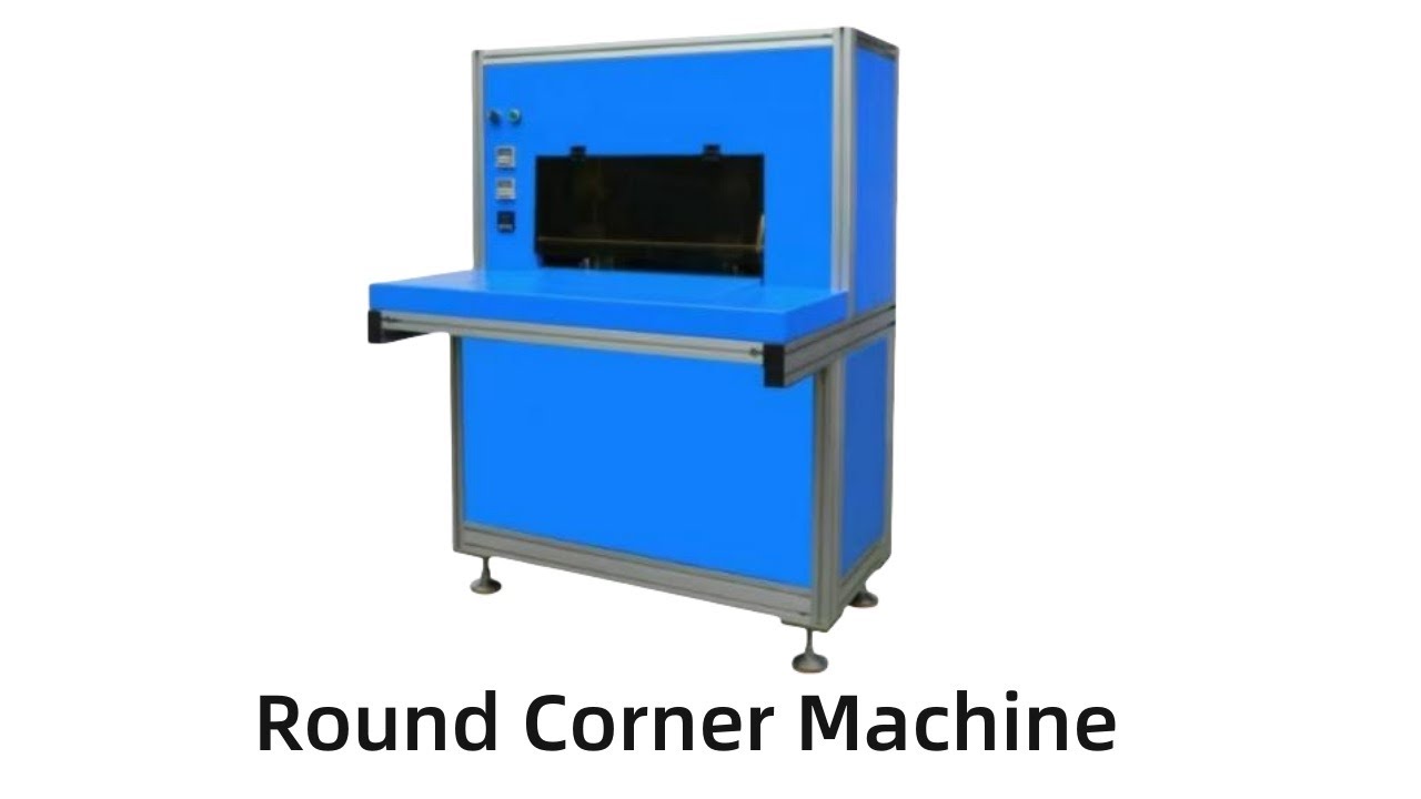 Round Corner Machine - YouTube