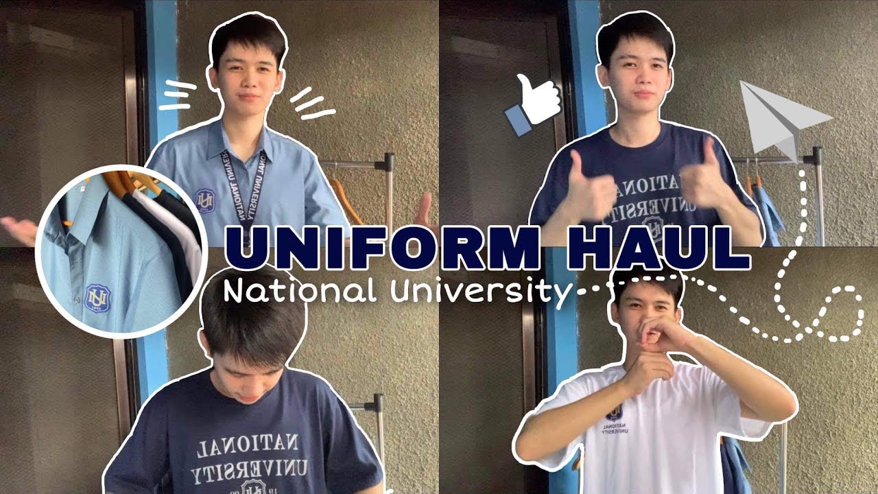 national university tourism uniform