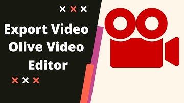 How to Export High Quality Videos in Olive Video Editor | Export Video Olive Video Editor