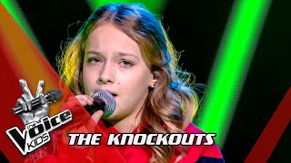 Klara - 'bury a friend' | Knockouts | The Voice Kids | VTM