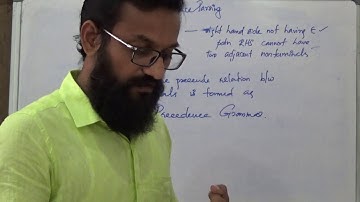 Operator Precedence Parsing