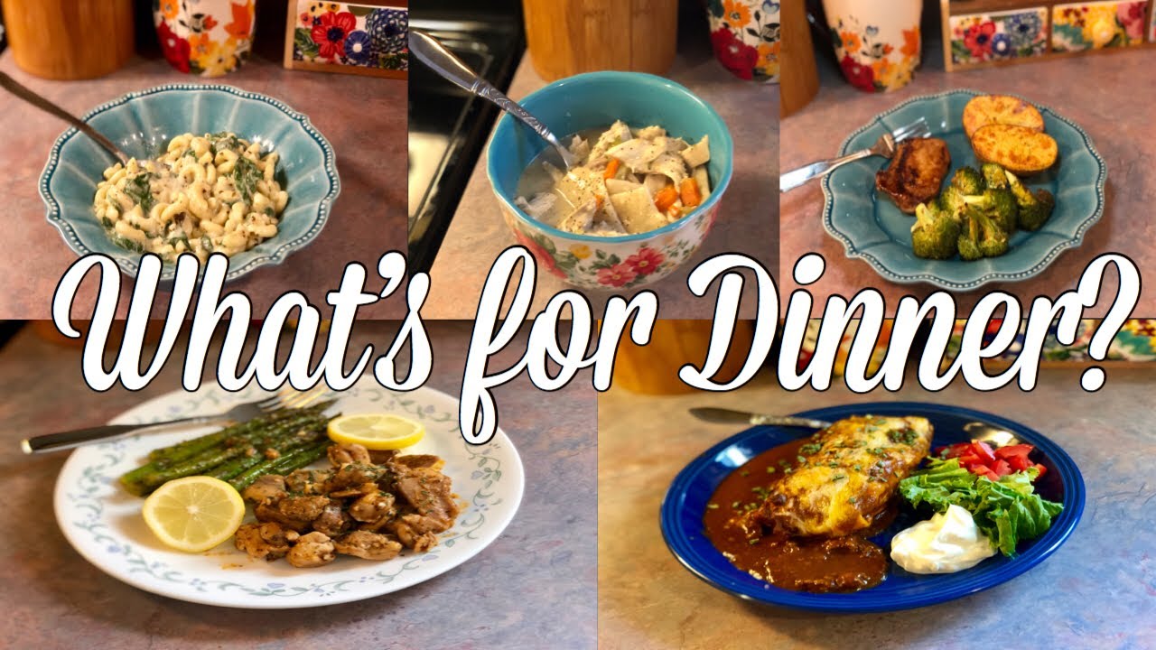 What's for Dinner?| Easy & Budget Friendly Family Meal Ideas| September ...