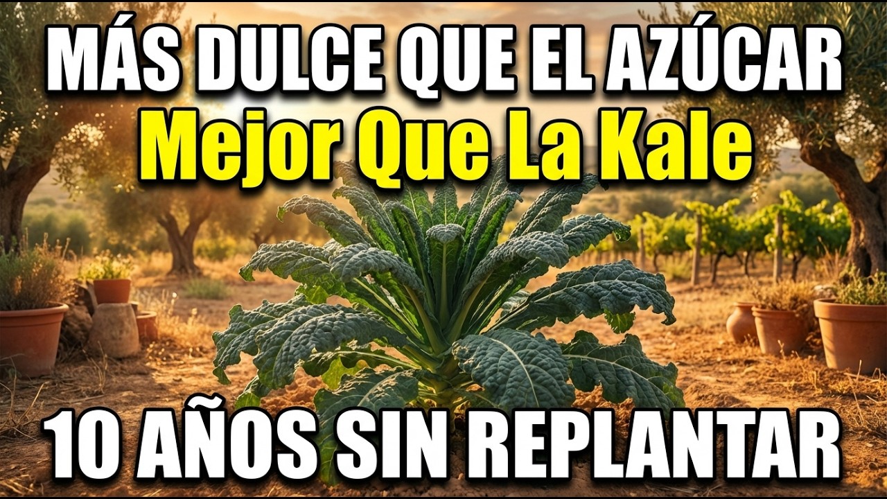 Olvida La Kale. Este Dulce “Inmortal” Te Alimenta Por 10 Años (No Compres Semillas)