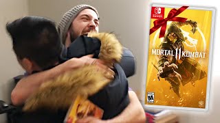 SURPRISING MY FRIENDS WITH MORTAL KOMBAT 11 FOR CHRISTMAS & IT FINALLY HAPPENED!! [DAY 11]