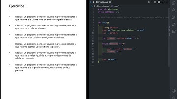 C++ | Strings | Solución ejercicio 2 #shorts