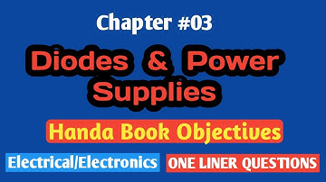 Diodes Mcqs || Diodes and power supplies || by Akhtar edupoint