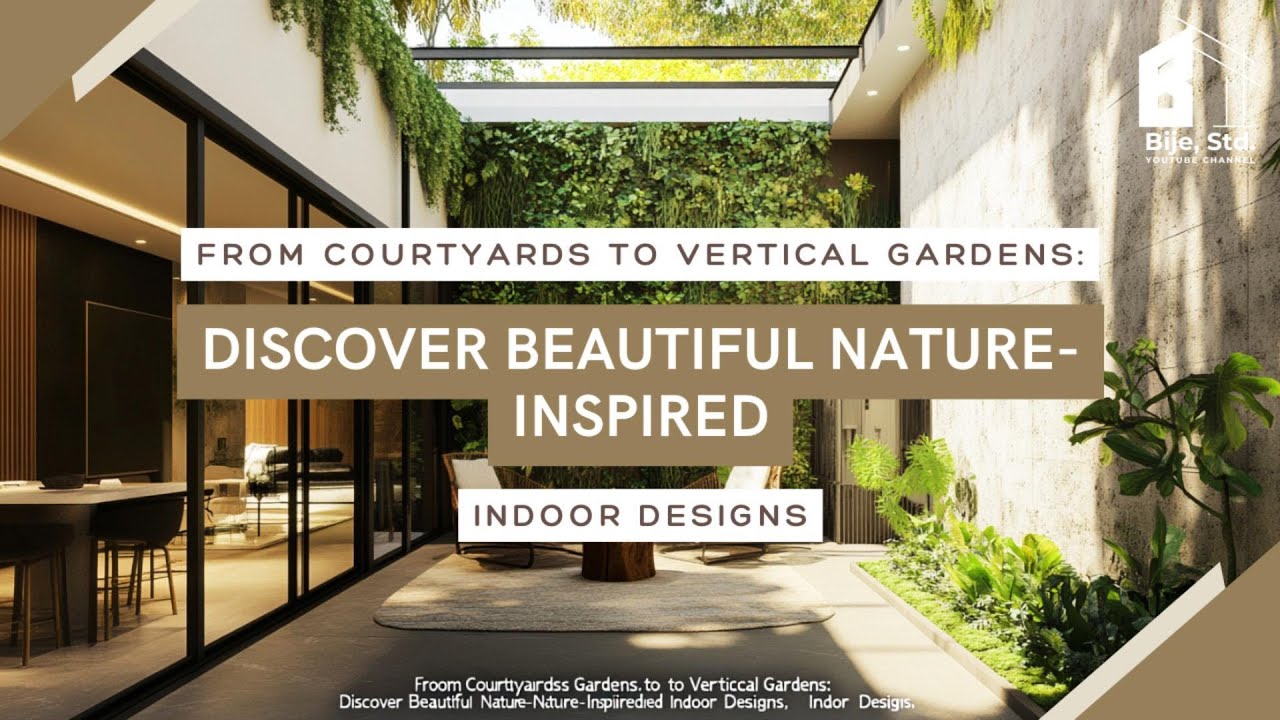 From Courtyards to Vertical Gardens: Discover Beautiful Nature-Inspired ...